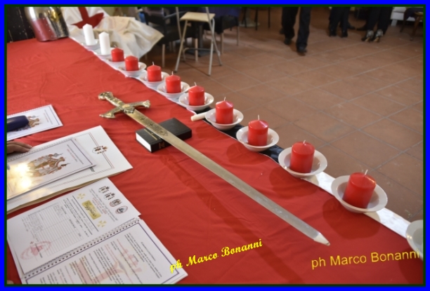 Cavalieri Templari: investiture della Commanderia “Nostra signora di Sion”